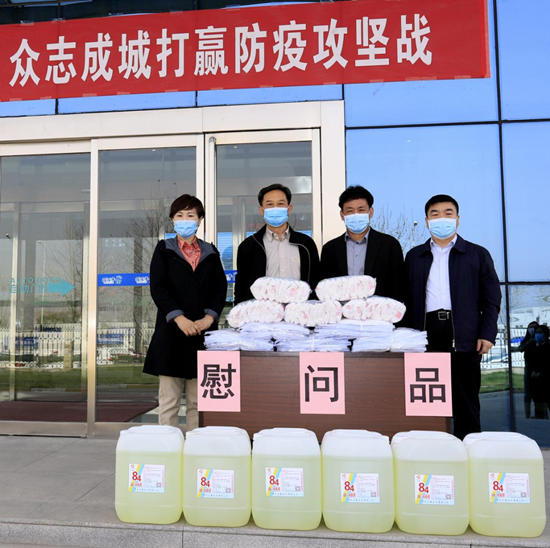 鄭州市人大副主任孫黎、市政府副市長李喜安一行 蒞臨花花牛開展“三送一強”活動